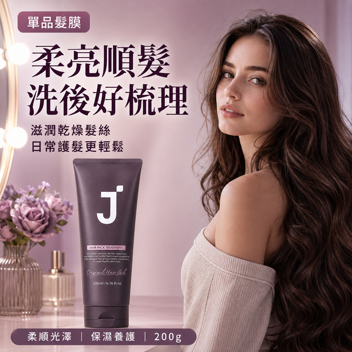 韓國 J'SOOP 蛋白質髮膜護髮素 200g