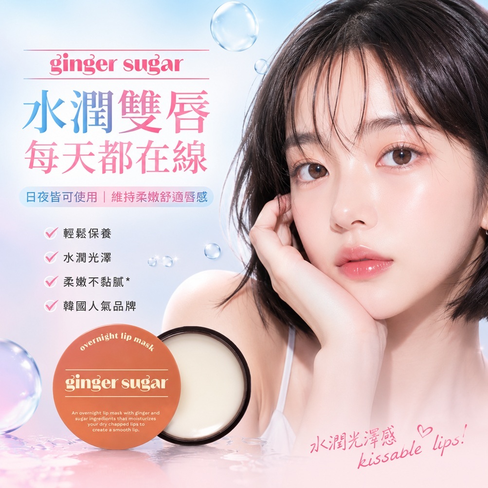 ETUDE 薑糖晚安唇膜(23g)