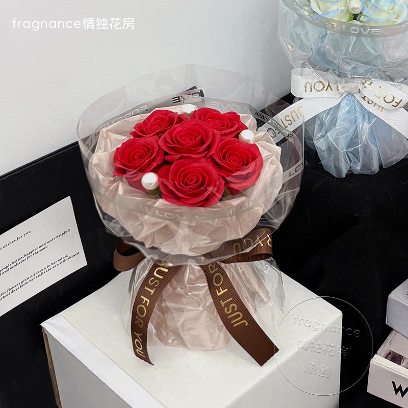 【朱砂蕾】,純花束（無提袋／無燈串）