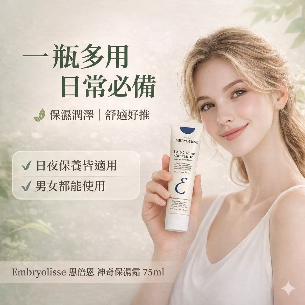 Embryolisse 恩倍思 妝前保濕霜 30ml/75ml