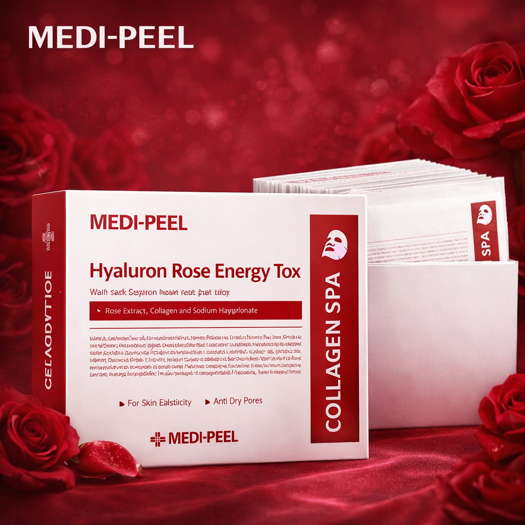 MEDI-PEEL 玫瑰活力補水精華面膜 30ml/片