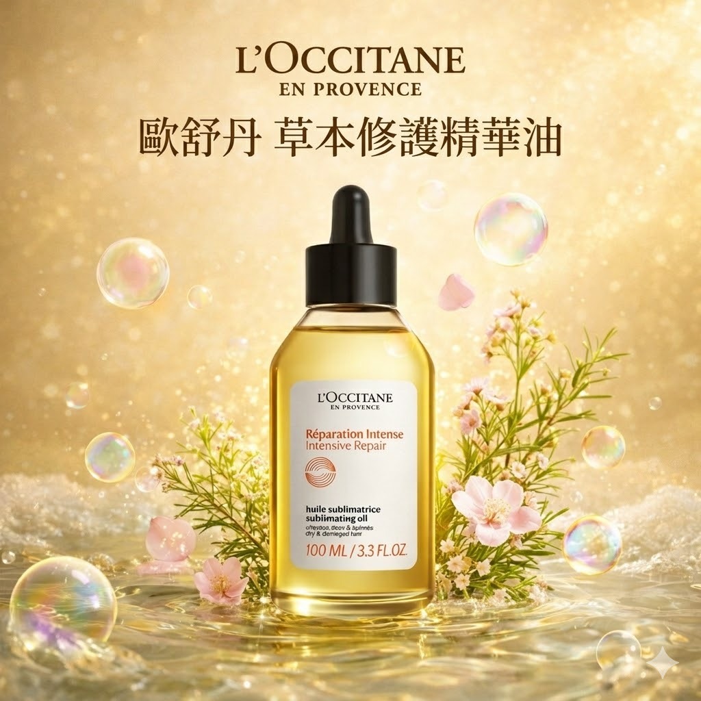 L'OCCITANE 歐舒丹 草本修護精華油-國際航空版 100ml