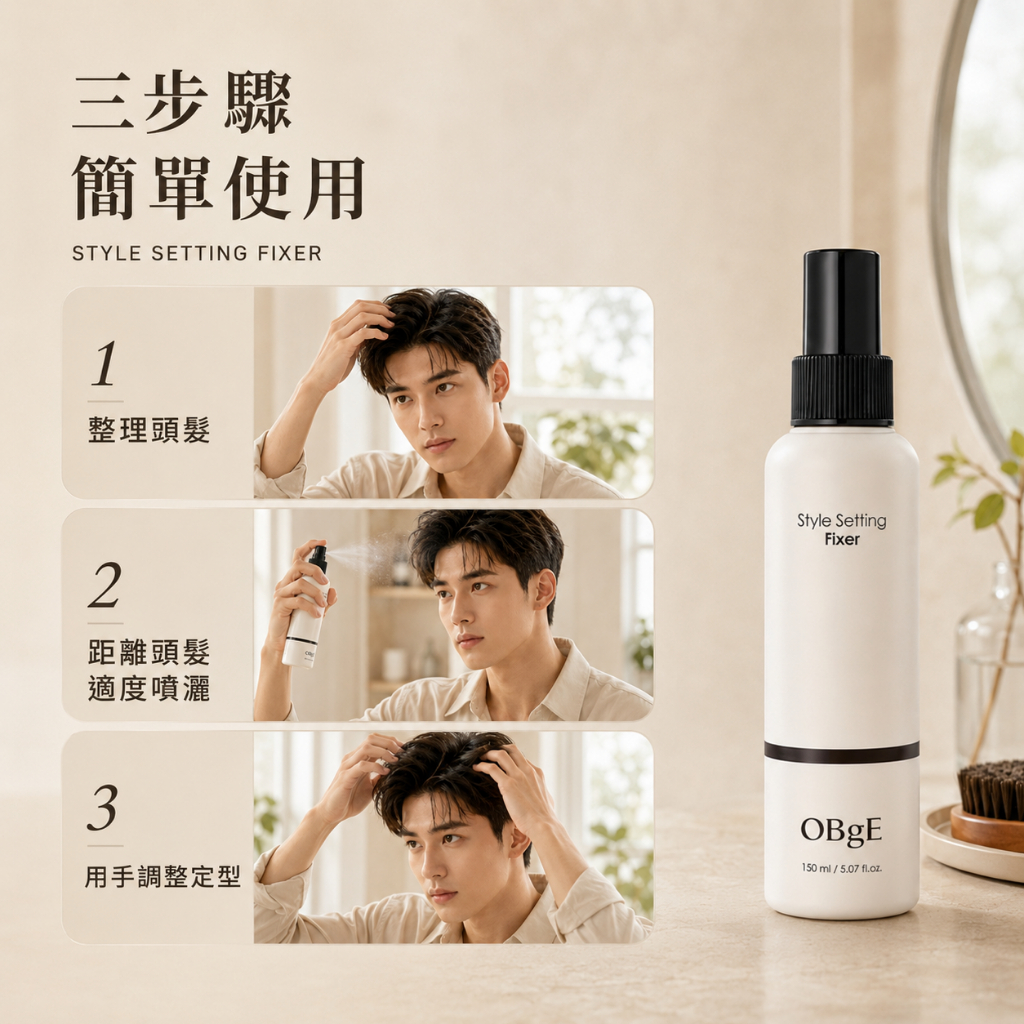 OBgE 百變造型定型噴霧 150ml