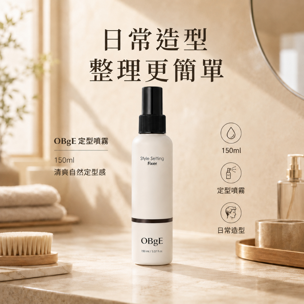 OBgE 百變造型定型噴霧 150ml