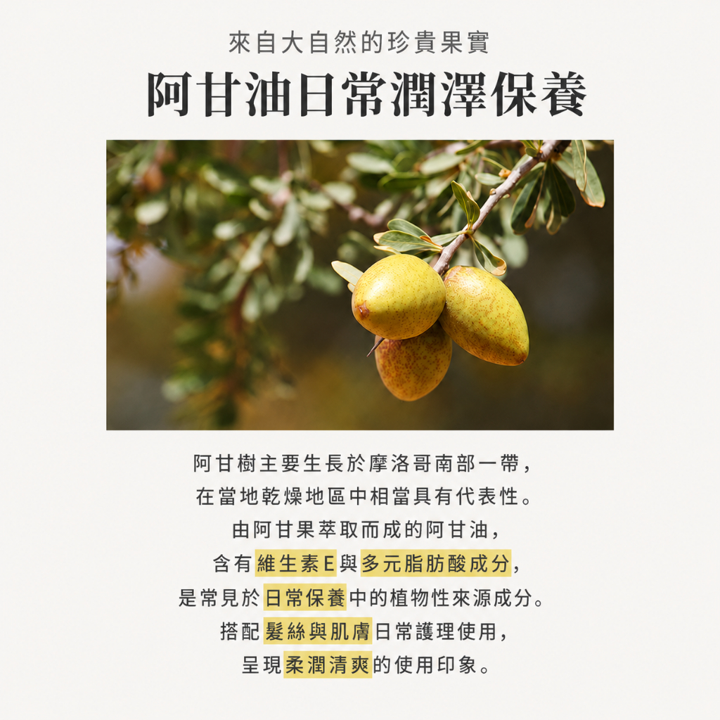 CHAR CHAR 摩洛哥堅果油蓬鬆柔護捲髮精華油 250ml