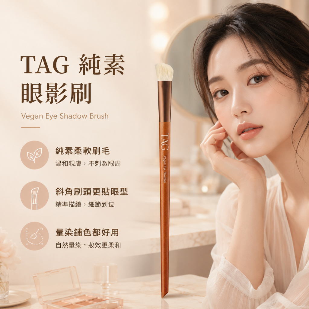 韓國 TAG 純素眼影刷