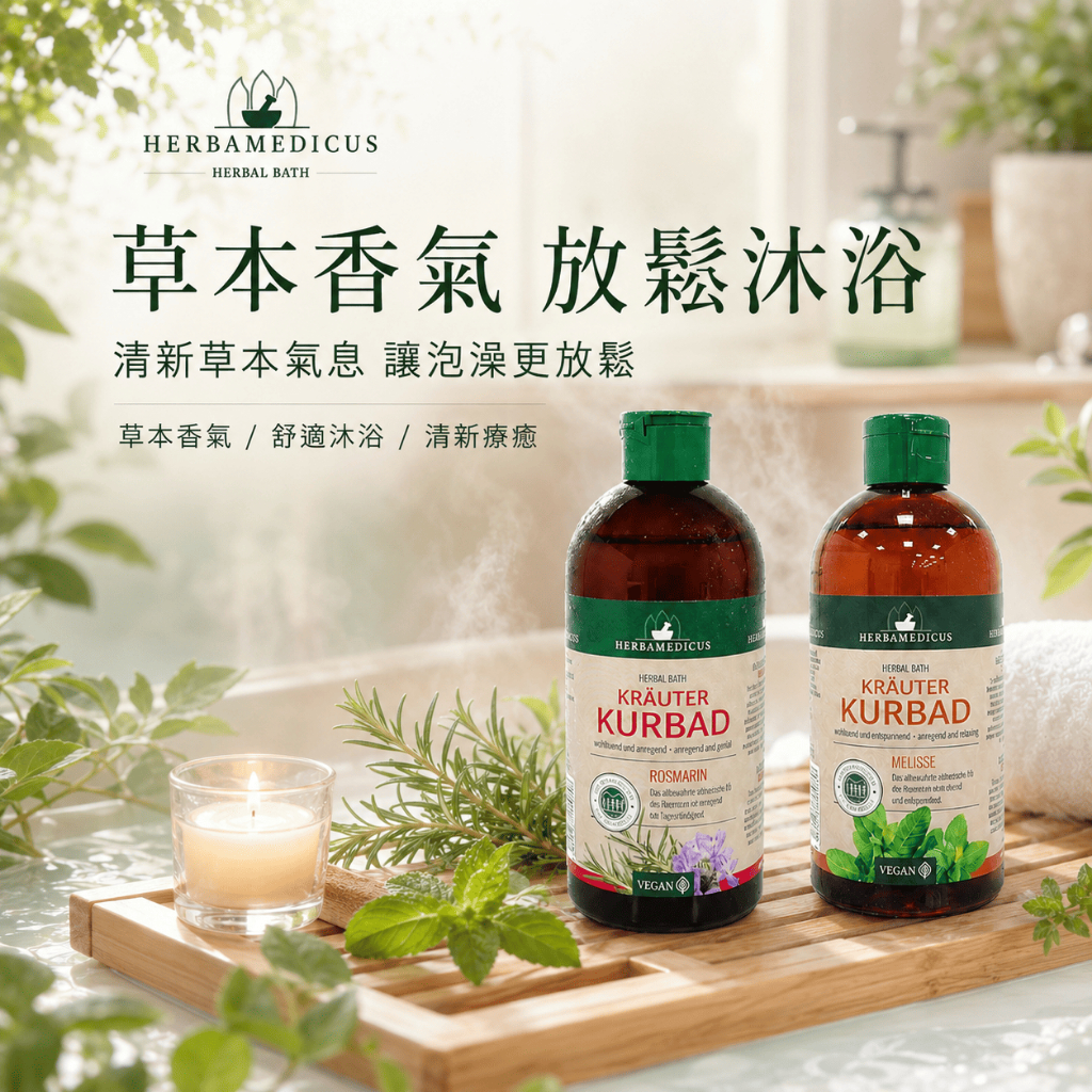 德國HERBAMEDICUS草本泡澡浴劑