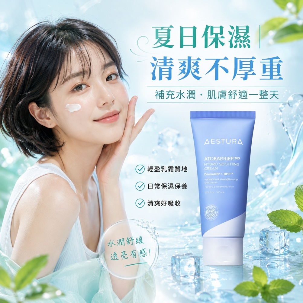 AESTURA ATOPIC BARRIER 365 水潤舒緩霜 (60ml)