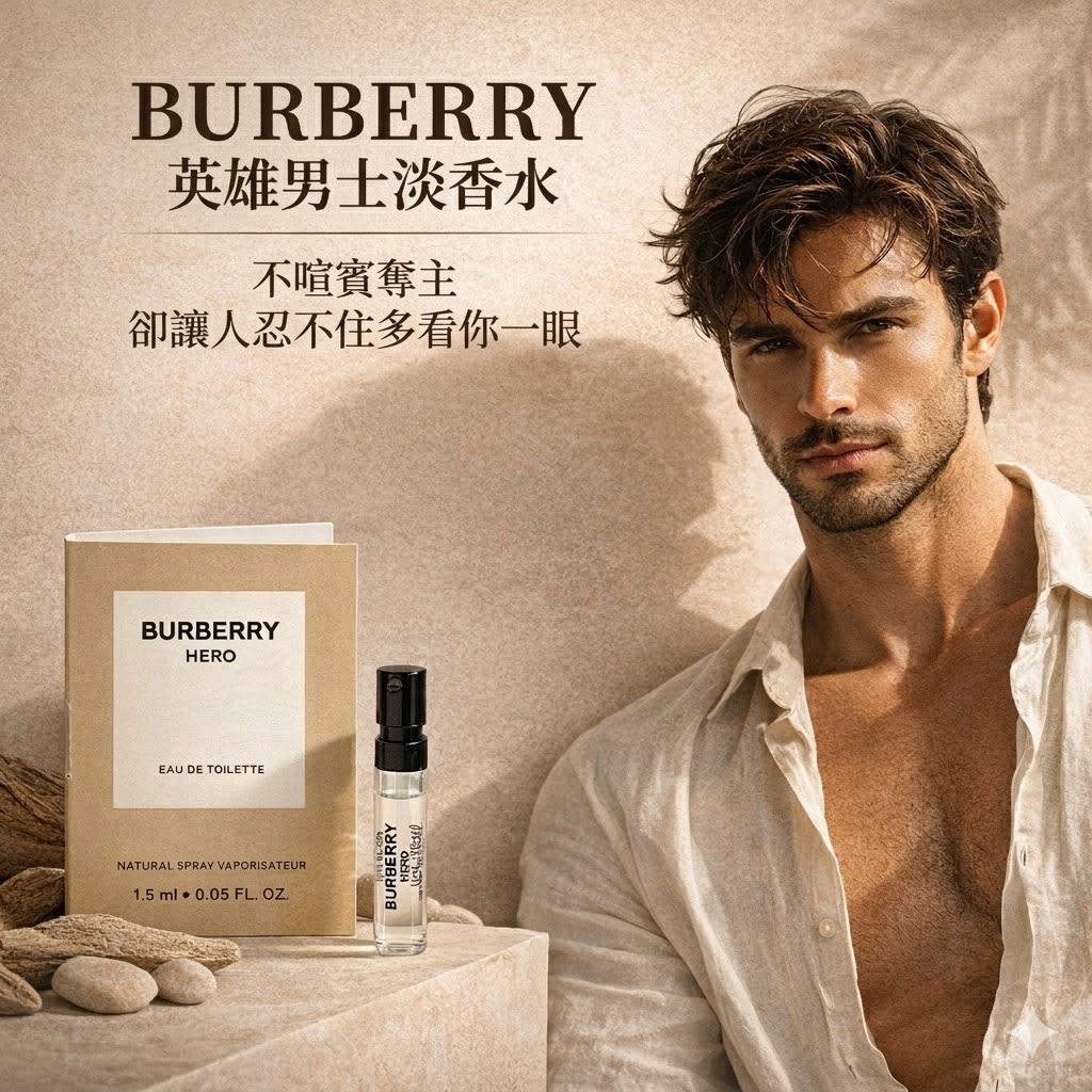 BURBERRY 英雄男士淡香水 針管 1.5ml
