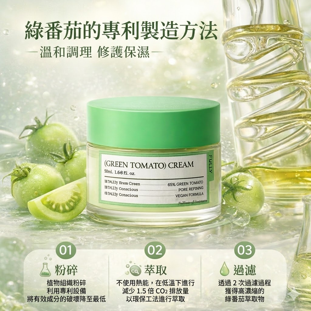 Fully 綠番茄乳霜 90ml