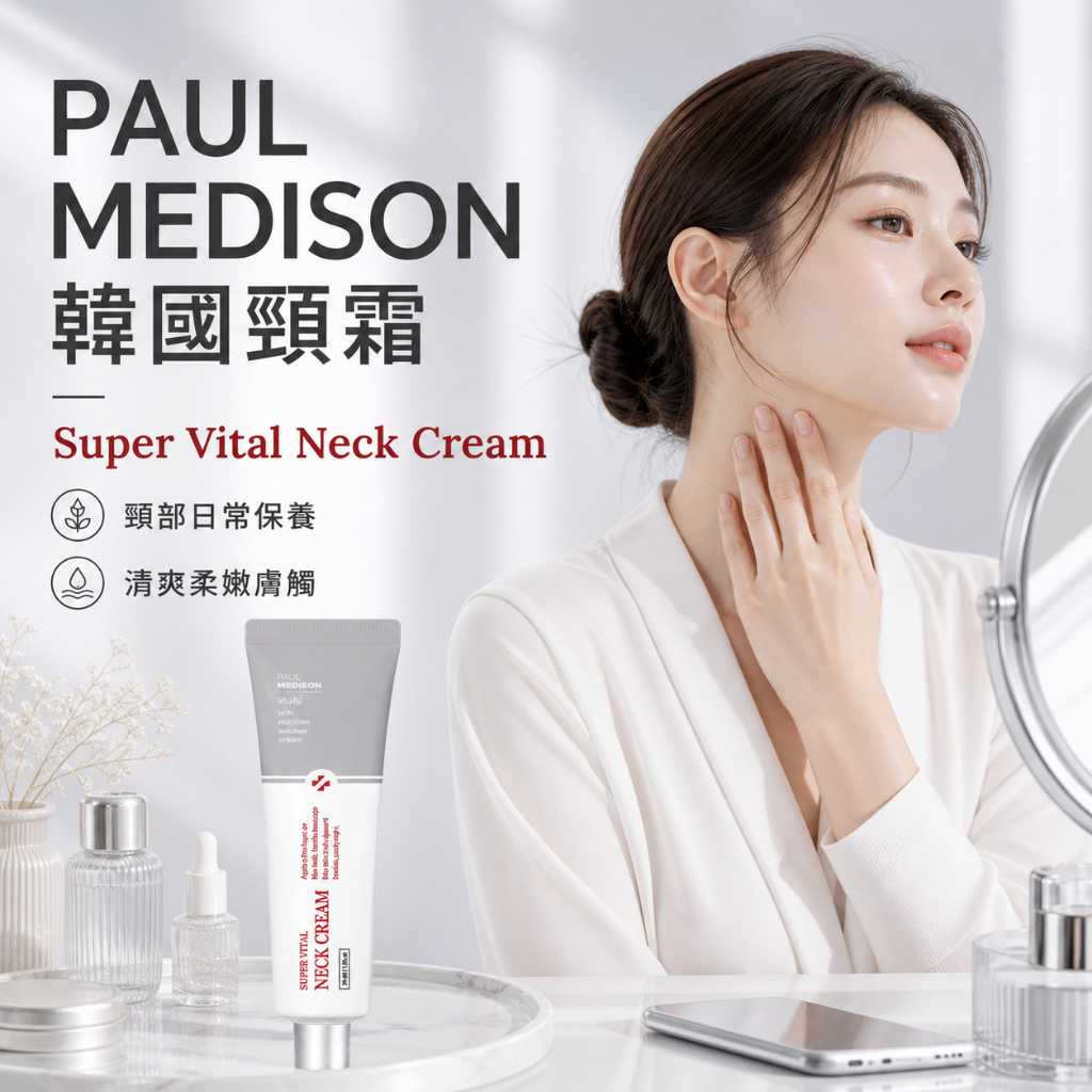 PAUL MEDISON韓國頸霜