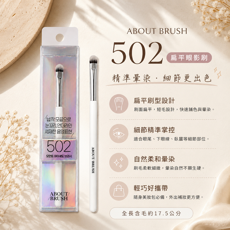 ABOUT BRUSH 專業化妝刷具 眼影刷/遮瑕刷/輪廓刷