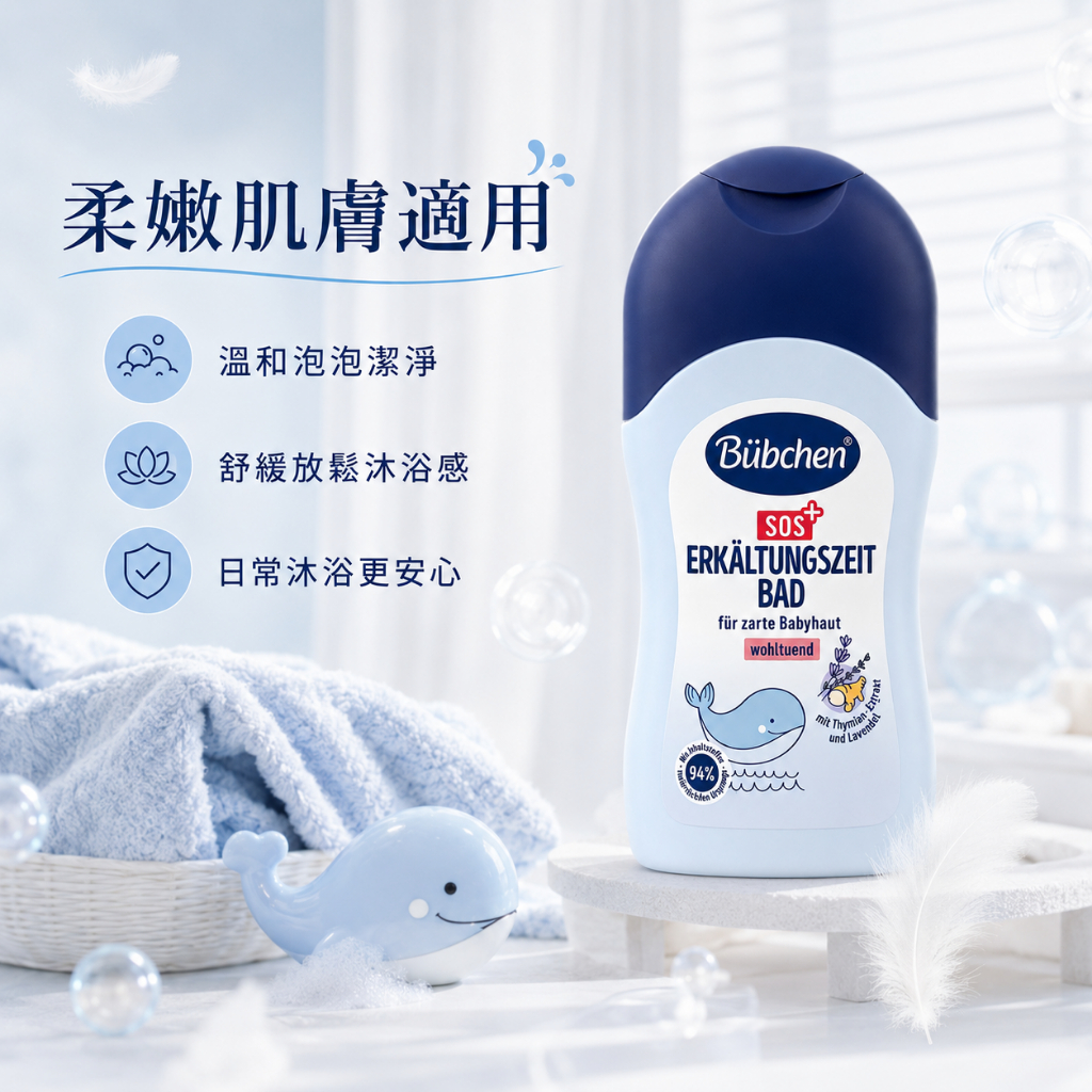Bübchen SOS舒緩泡泡浴露