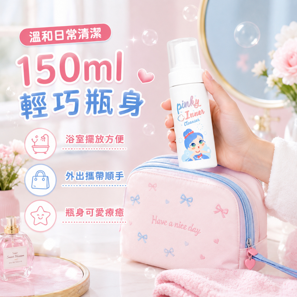 韓國 PINKY 兒童專用清潔慕斯
