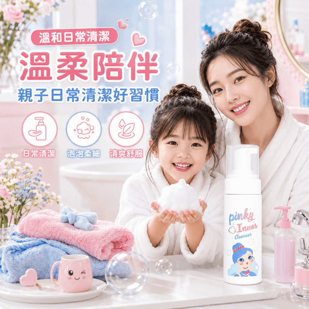 韓國 PINKY 兒童專用清潔慕斯