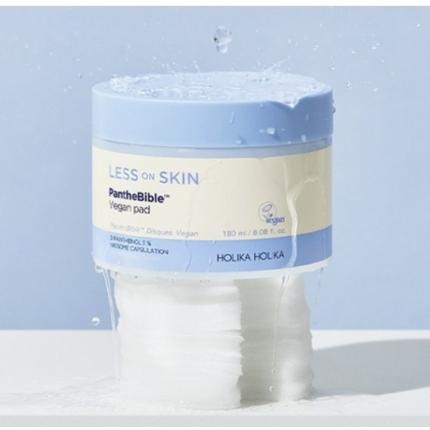 HOLIKA HOLIKA LESS ON SKIN純素泛醇爽膚棉片100片