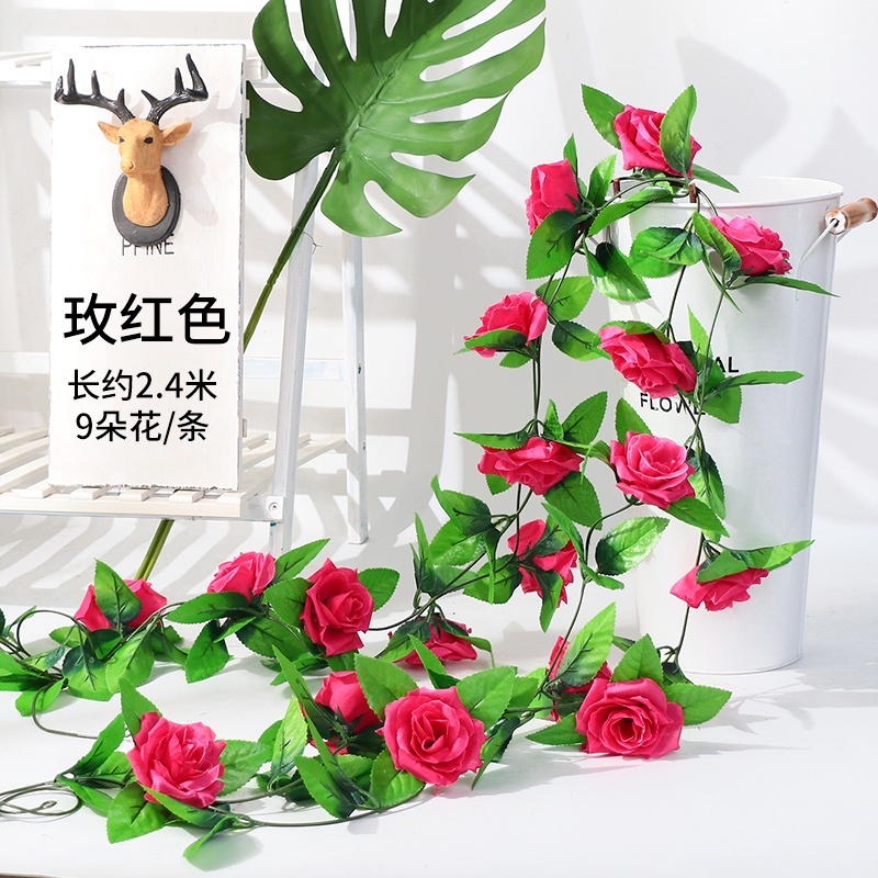 9頭玫瑰❰白色❱,1條