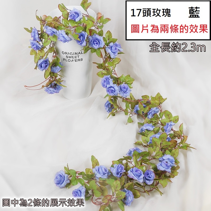 17頭玫瑰❰藍❱
