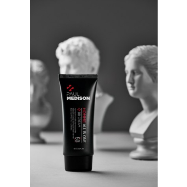 PAUL MEDISON 男士多效合一BB霜 SPF50+ PA+++ 60ml 自然修飾 潤色提亮 修飾膚色 清爽不黏
