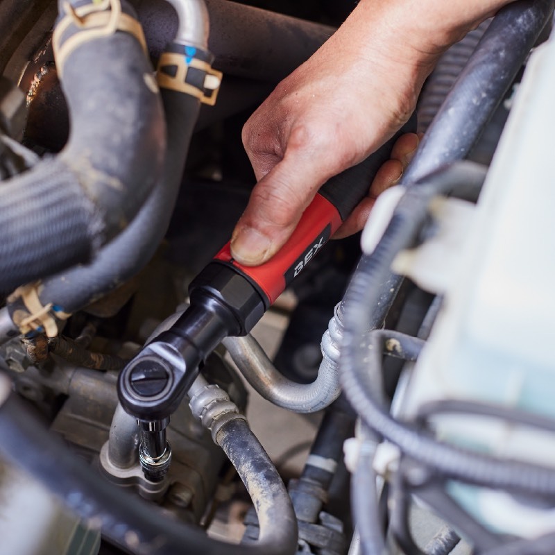 三角牌聯名BEX霸士 鋰電3分(3/8) RW101-2分(1/4)RW001迷你棘輪扳手手動棘輪扳手 商品圖片 6
