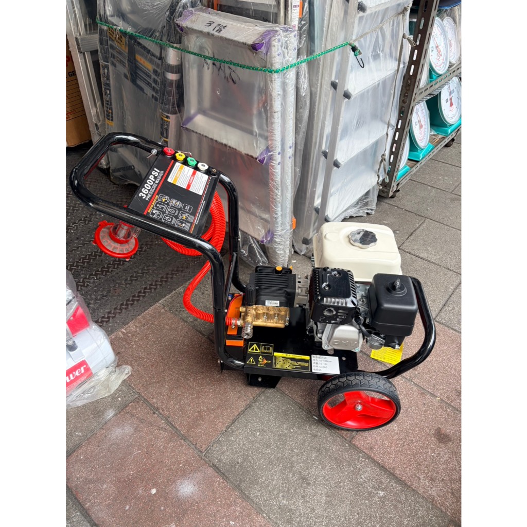 HONDA本田5.5馬引擎GX160高壓清洗機 電啟動 配義大利AR幫浦 洗車機 商品圖片 5