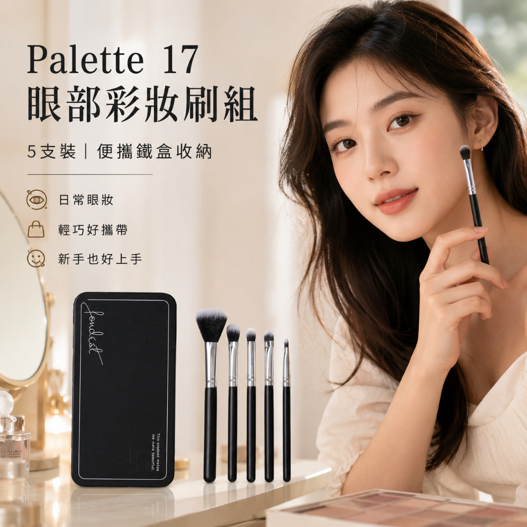 Palette 17眼部彩妝刷組