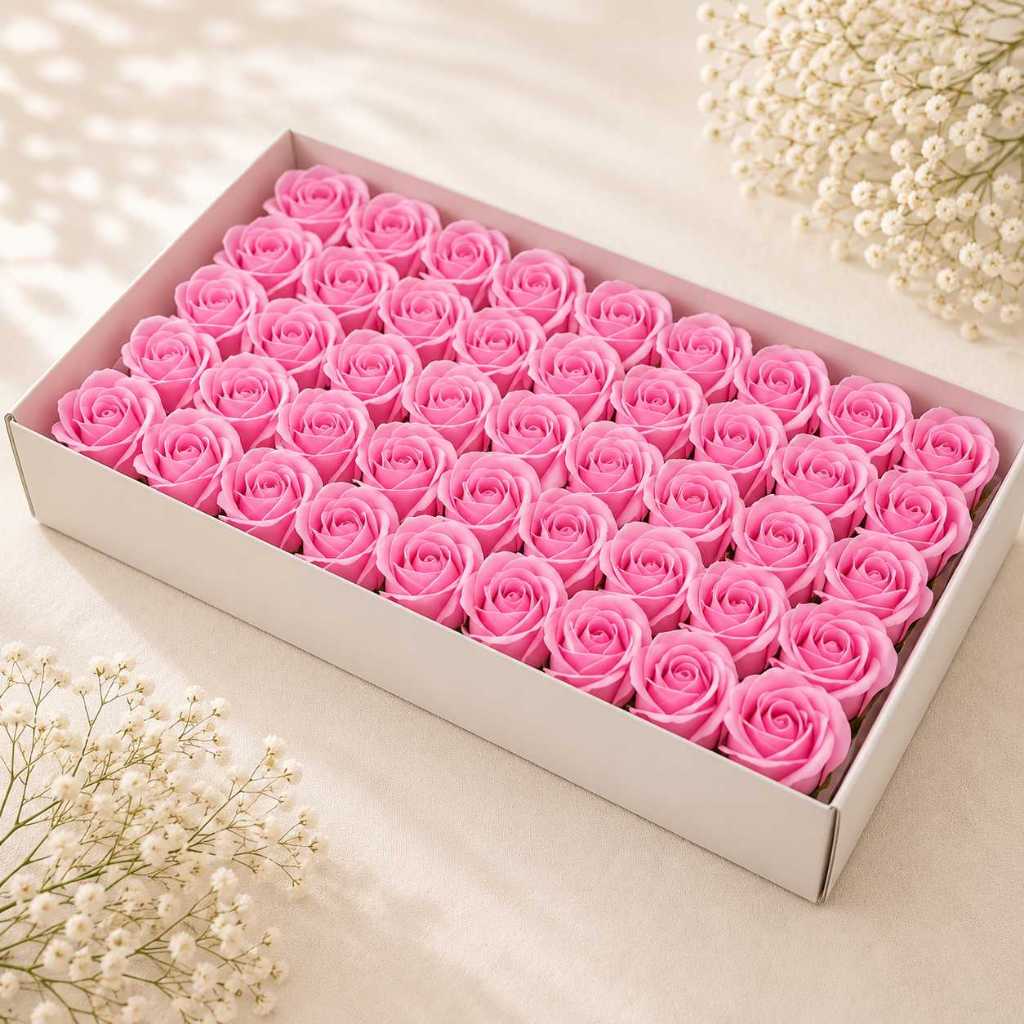 台灣現貨【香皂花頭DIY材料】香皂花頭, 香皂玫瑰花頭, 香皂康乃馨, 香皂向日葵, DIY花束材料, 花藝材料, 香皂