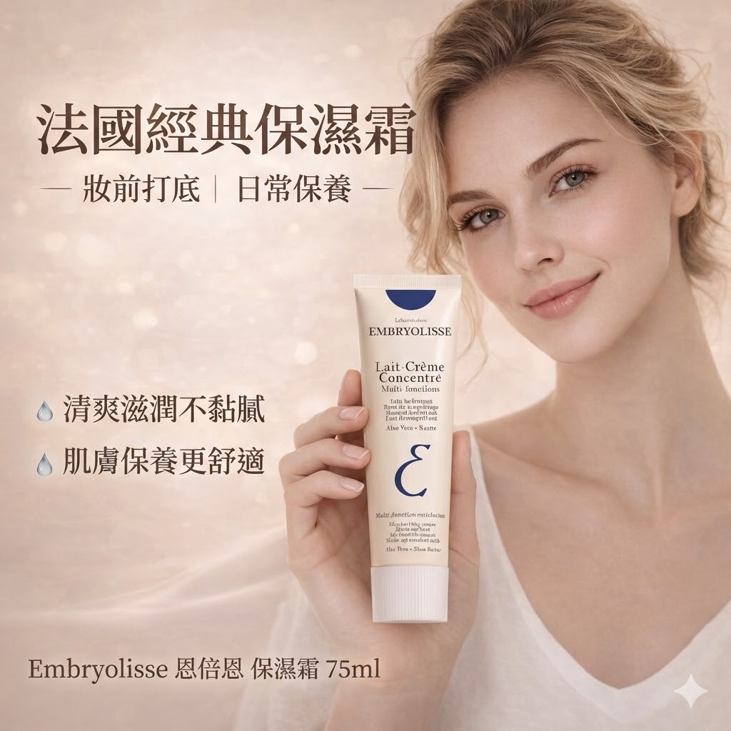 Embryolisse 恩倍思 妝前保濕霜 30ml/75ml