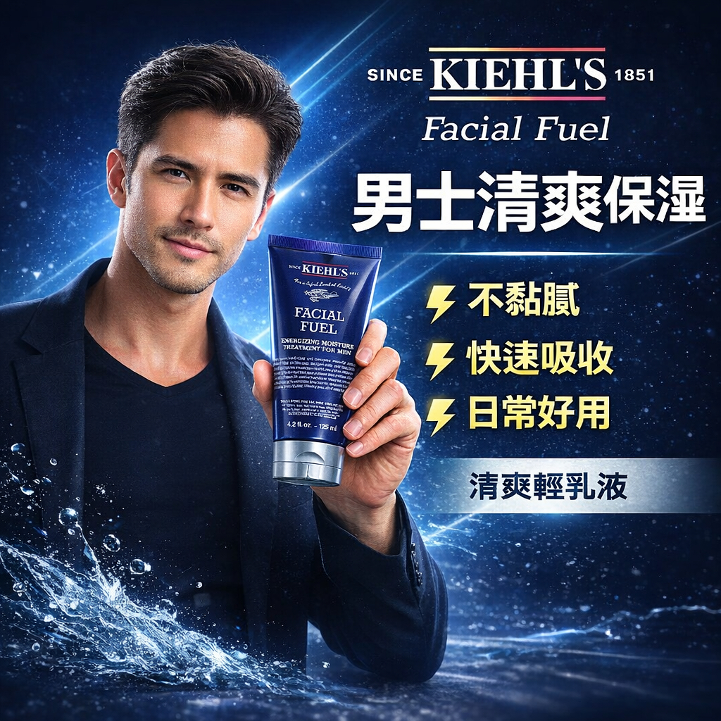 契爾氏 極限男性活膚乳液（125ml）－國際航空版