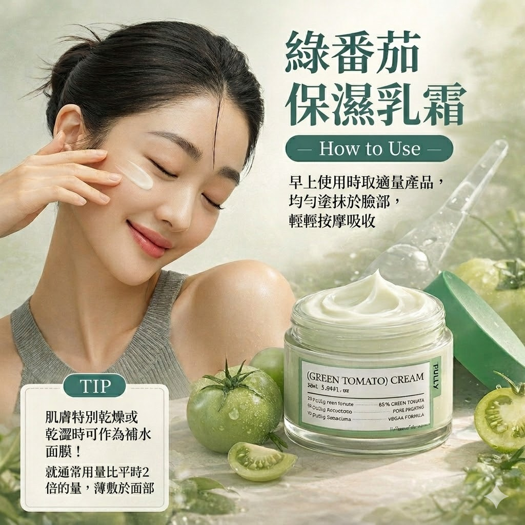 Fully 綠番茄乳霜 90ml