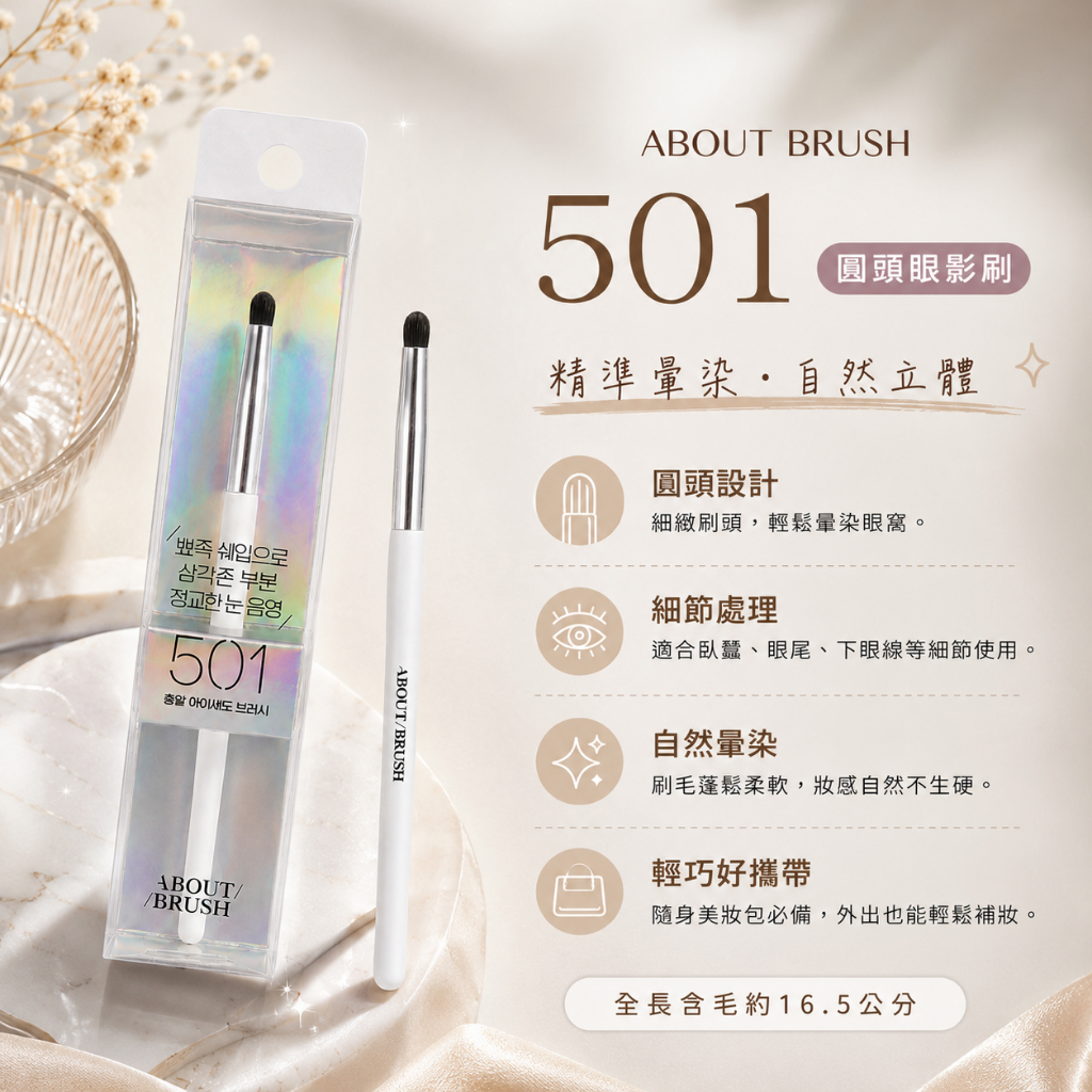 ABOUT BRUSH 專業化妝刷具 眼影刷/遮瑕刷/輪廓刷