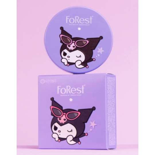 FoRest 無粉底提亮防曬氣墊 SPF 50+ PA++++(美樂蒂聯名版/庫洛米聯名版)13g