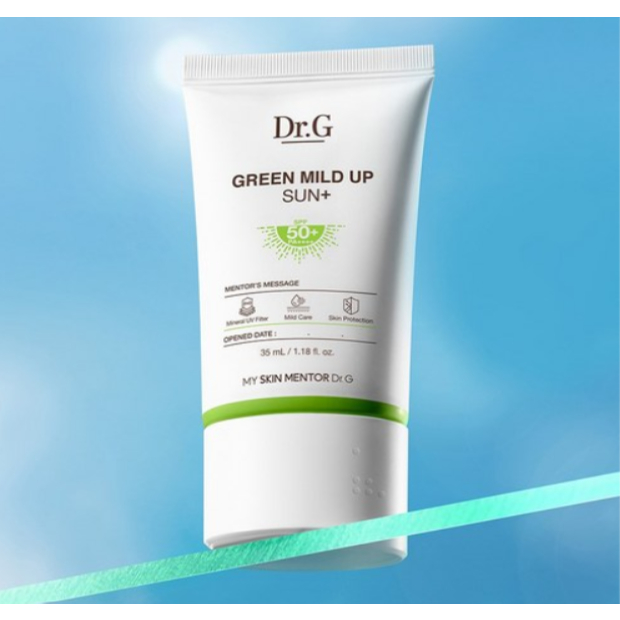 Dr.G Green Mild Up Plus溫和物理防曬乳SPF50+PA++++ 35ml