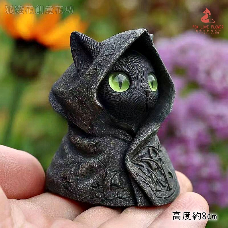 斗篷小黑貓