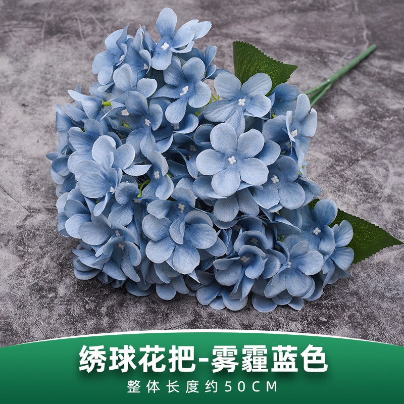 五叉大葉繡球花（霧靄藍）