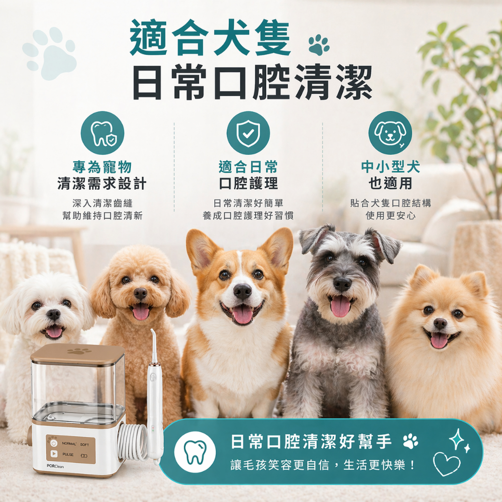 寶可齡PET100寵物潔牙機