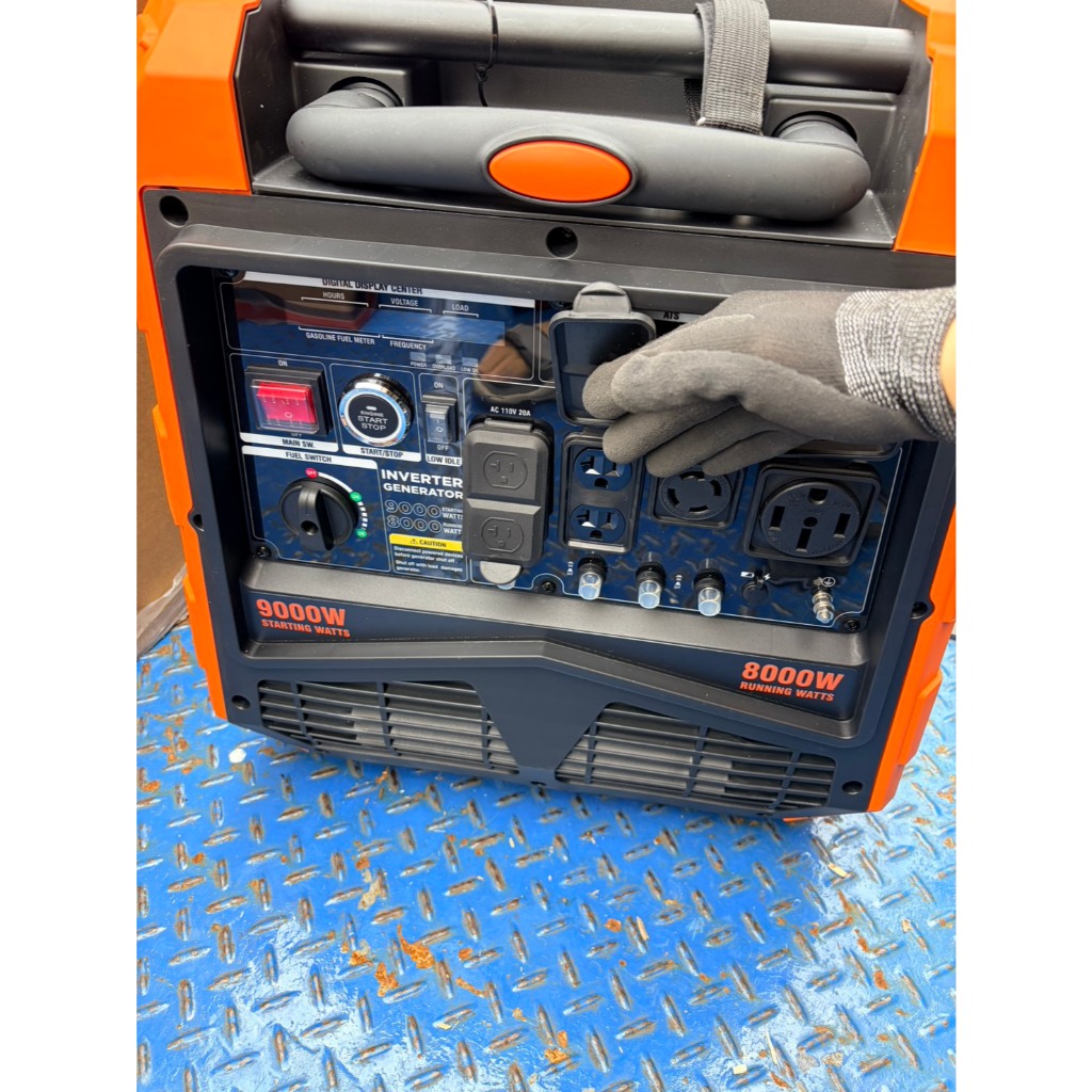 台北工具12000I靜音變頻發電機DS12000IE電啟動/手拉二用 110/220V四行程停電露營擺攤 商品圖片 2