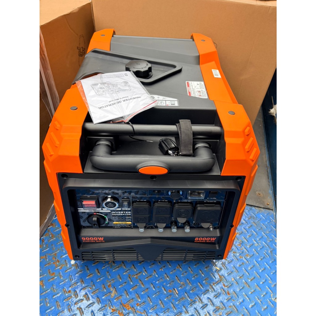 台北工具12000I靜音變頻發電機DS12000IE電啟動/手拉二用 110/220V四行程停電露營擺攤 商品圖片 5