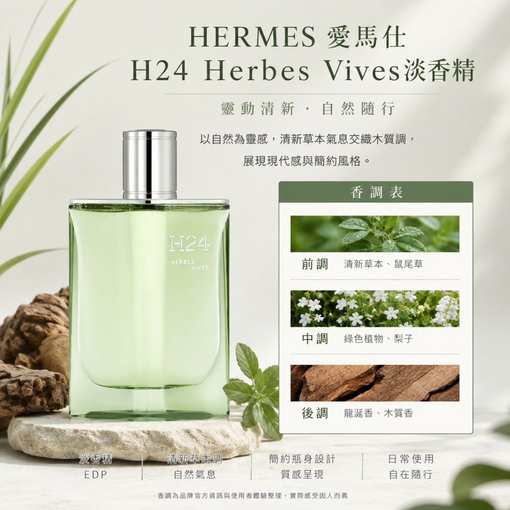 HERMES 愛馬仕 H24 Herbes Vives淡香精