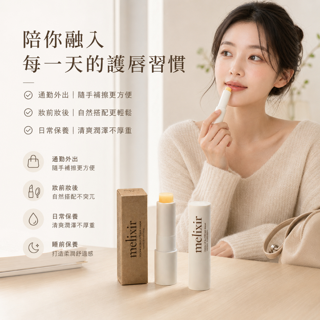 Melixir 純素護唇膏