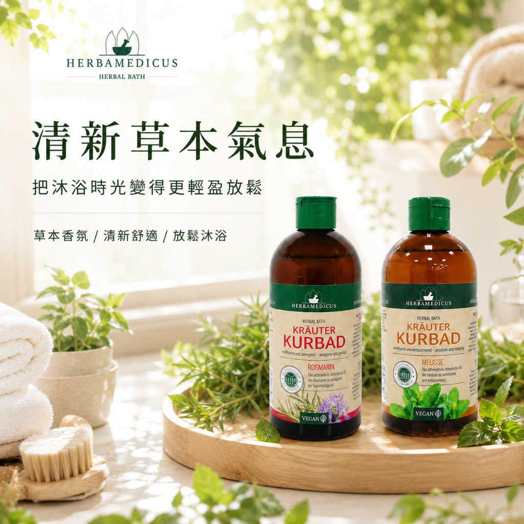 德國HERBAMEDICUS草本泡澡浴劑