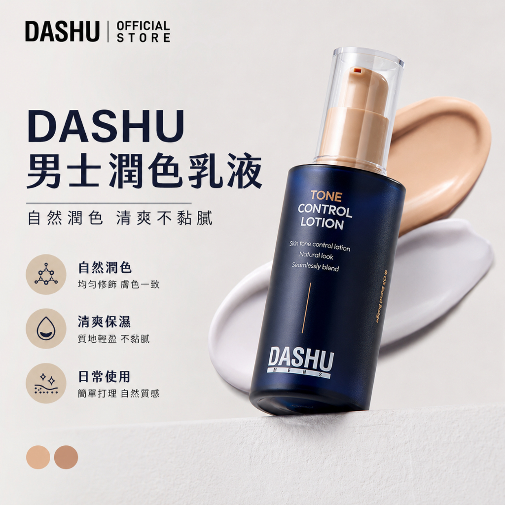DASHU 男士潤色乳液 65ml