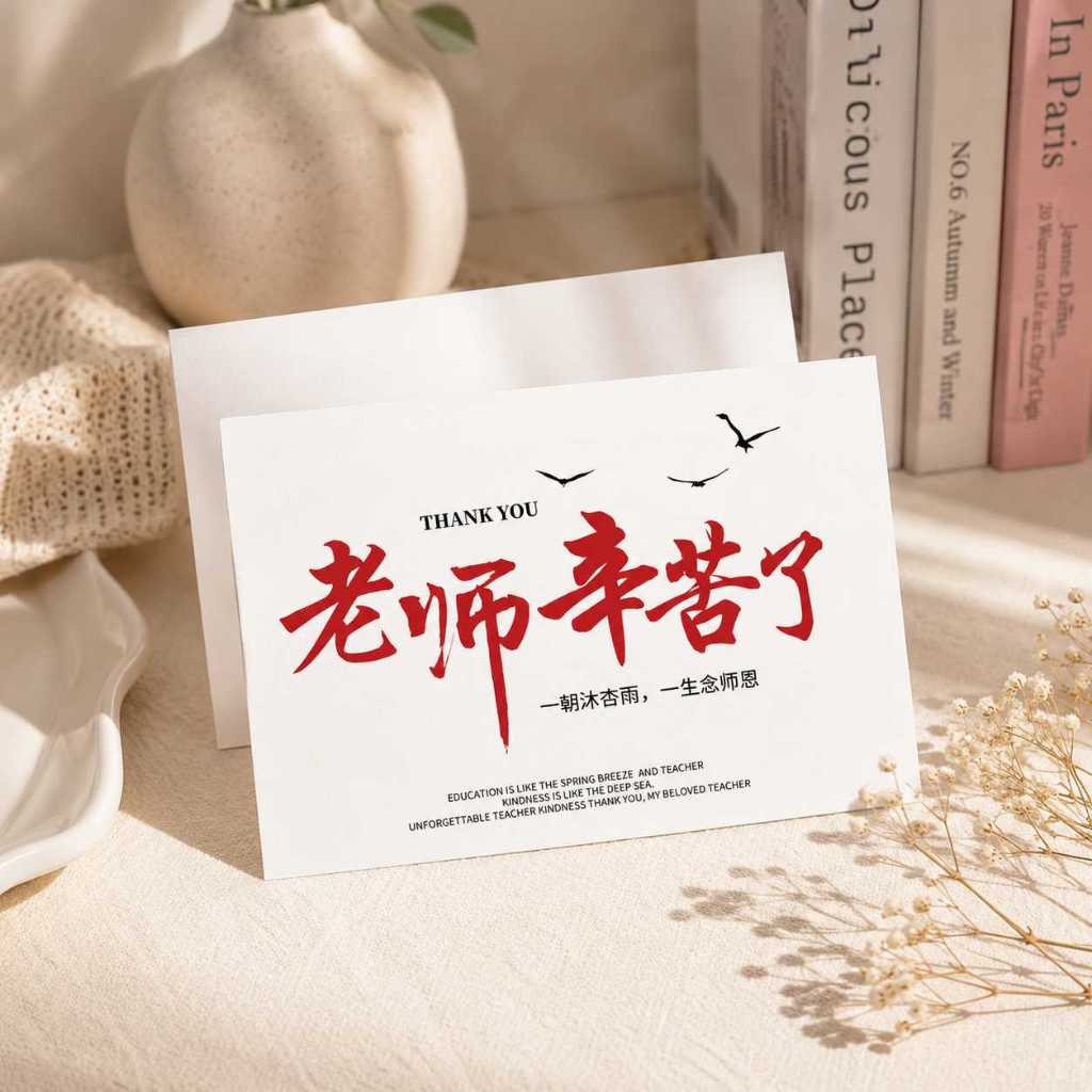 台灣現貨【謝師祝福卡片】11x9cm謝師卡片, 感謝師恩卡片, 老師辛苦了卡片, 教師節卡片, 畢業謝師卡片, 11x9