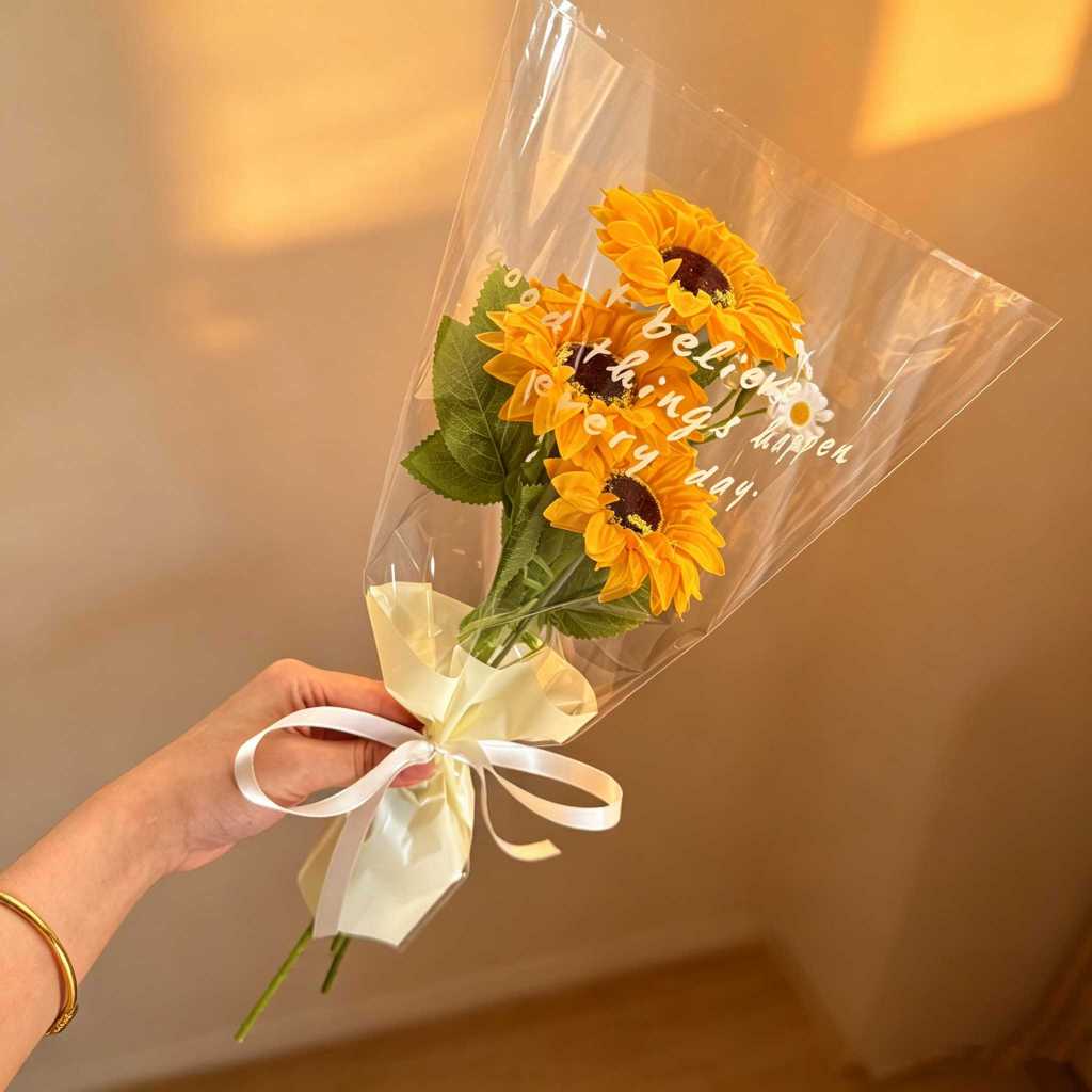台灣現貨【香皂向日葵花束】30cm香皂向日葵花束, 30cm向日葵花束, 單朵向日葵花束, 3朵向日葵花束, 向日葵玫