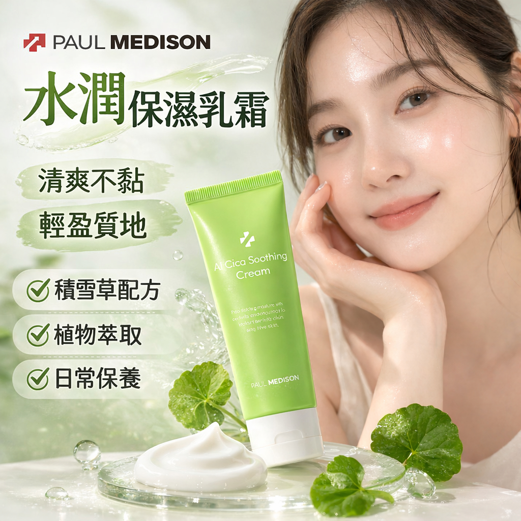 韓國 PAUL MEDISON AI 積雪草舒緩保濕乳霜 100ml