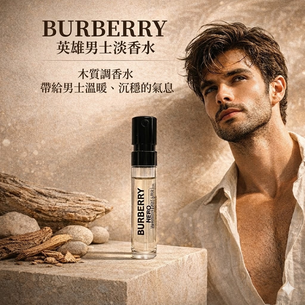 BURBERRY 英雄男士淡香水 針管 1.5ml