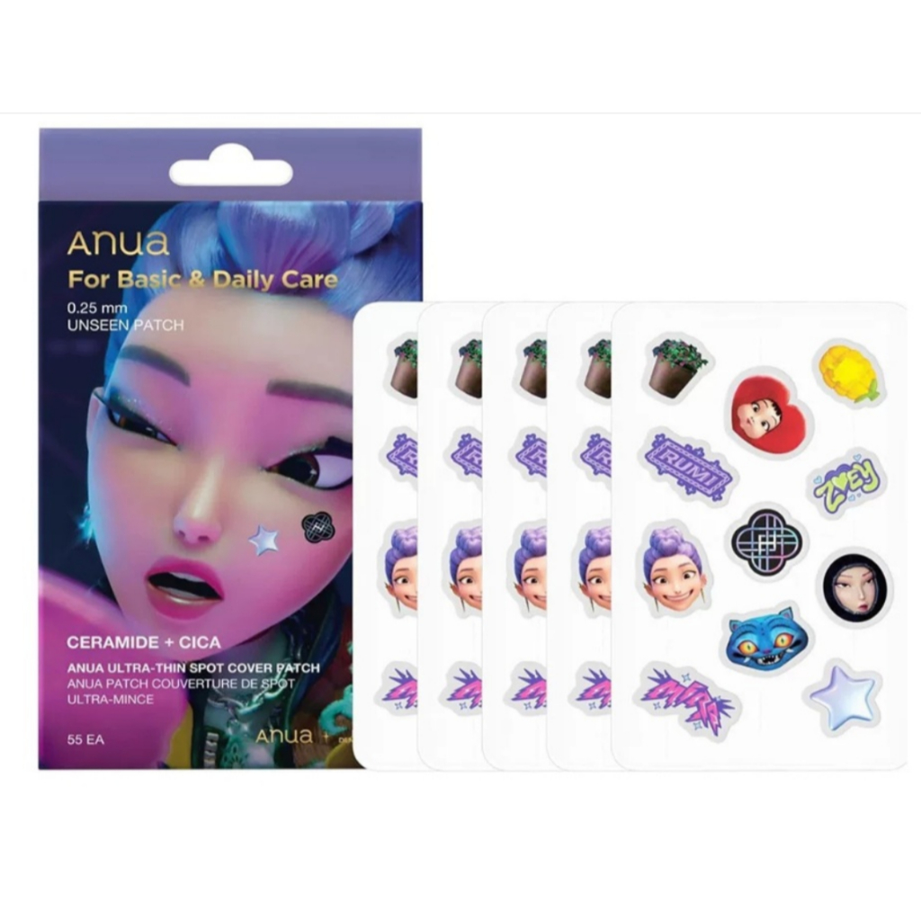 Anua × 😈《Kpop 獵魔女團》 聯名款造型痘痘護理貼
