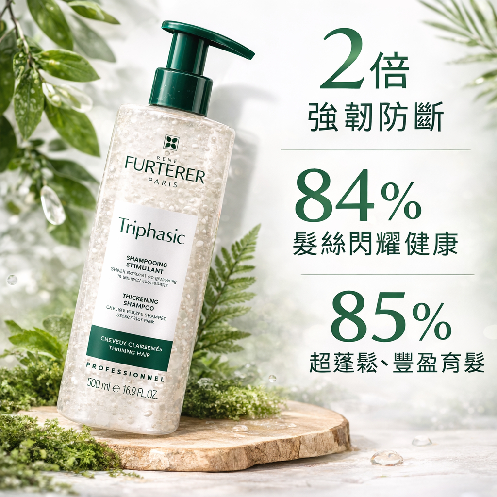 RENE FURTERER 萊法耶 三項森髮激活髮浴 500ml