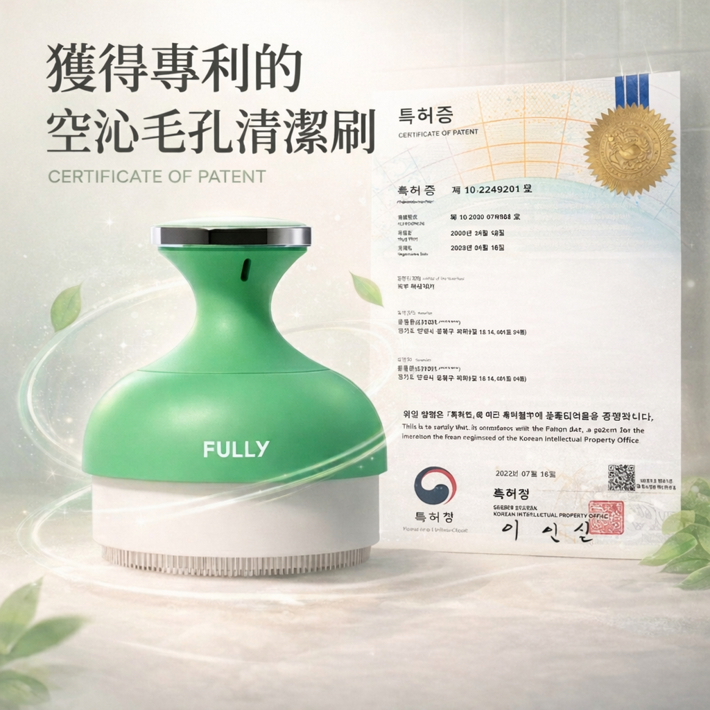 Fully 綠番茄 毛孔清潔刷