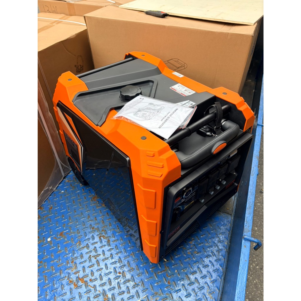 台北工具12000I靜音變頻發電機DS12000IE電啟動/手拉二用 110/220V四行程停電露營擺攤 商品圖片 3